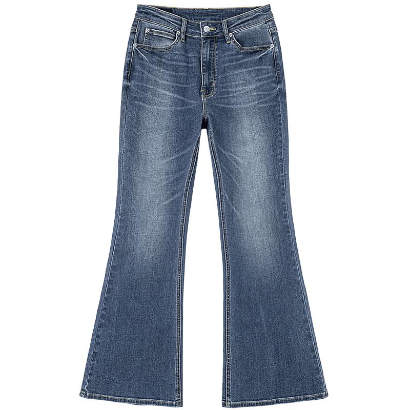 

Lee Women s 426 Slim Flare Mid-Blue Jeans 28