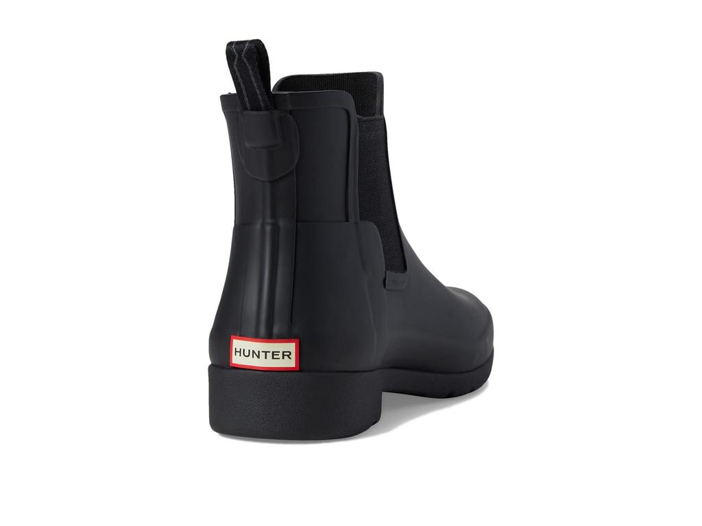 Hunter Rain Boots Refined Chelsea Boots Black [Women's]
