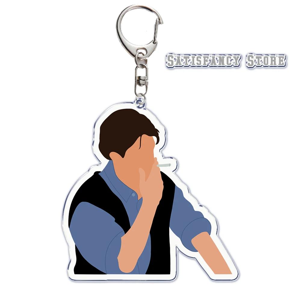 Classics TV Friends Keychain KeyRing Key Chains Chaveiro Cute Cartoon Fashion Friends for Bag Pendant Aaccessories Gift