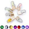 5/40PCS Light Bulbs LED W5W T10 COB 4SMD Led Parking Bulb Auto Wedge Clearance Lamp Canbus Silica Bright White License Amagi