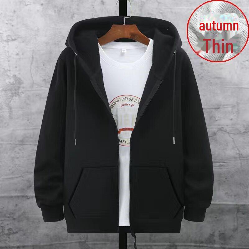 

Мужская плюшевая куртка 2023 года: Повседневный, свободный, с капюшоном, на молнии кардиган для осени/зимы 4XL