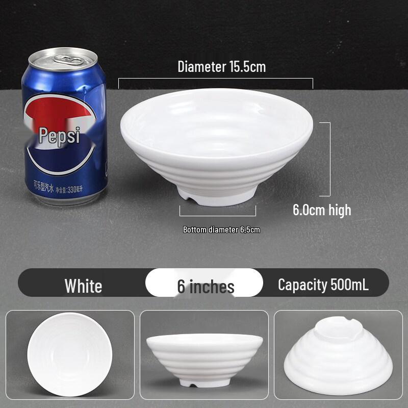 

Thickened Melamine Noodle Bowl