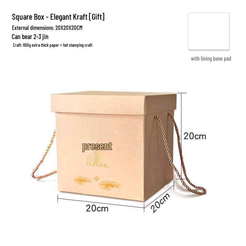 Mid-Autumn Mooncake Gift Box - Durable, Thick, Customizable Logo