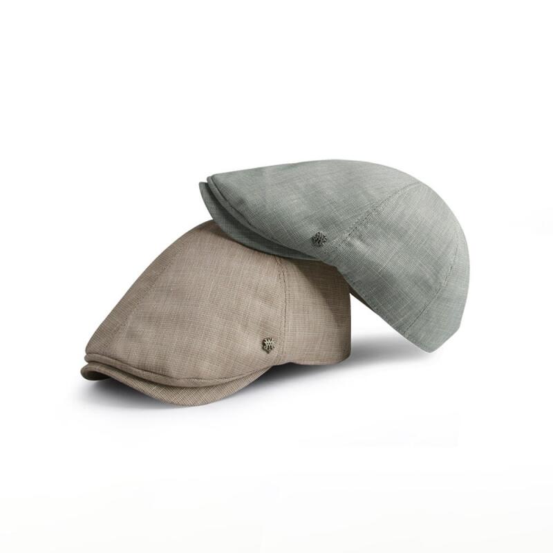 Oversized Simple 6-Panel Beret Summer Middle-Aged Hunting Cap XL