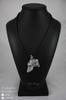 Deerhound, Scottish Deerhound - Necklace with dog, silver-plated pendant for dog fan, unique jewelry by Art-Dog brand