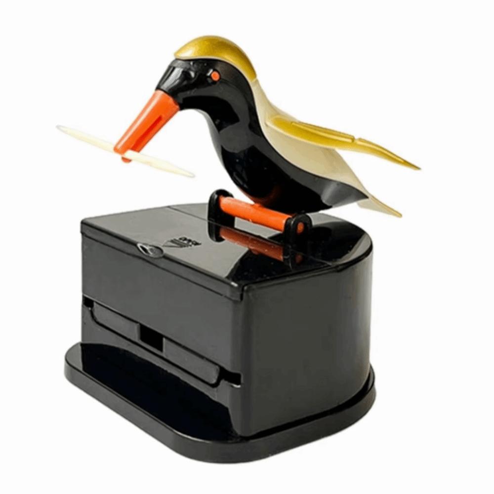 Cute Little Bird Pop-Up Toothpick Box Cartoon Pressing Toothpick Box  Home Furnishing