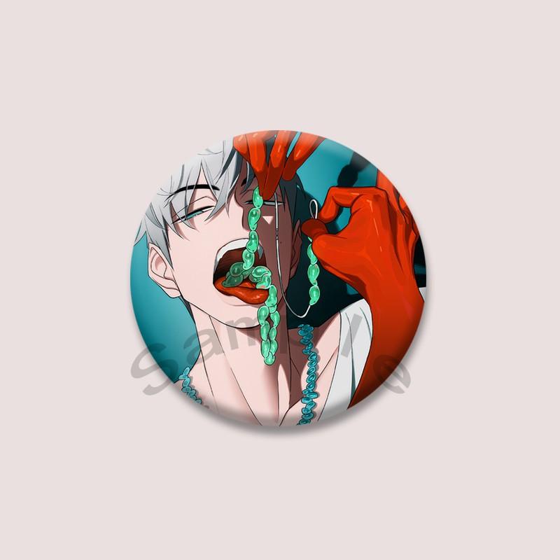 Creative Cartoon Character Till Brooch Custom Alien Stage Lapel Pin Bag Jacket Decorative Badge Funny Jewelry Accessory Toy Gift