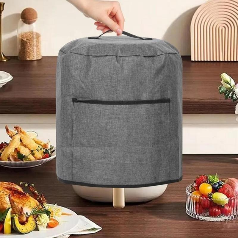 Dustproof Cover 38x38.7cm Easy Storage Cleaning for Air Fryers Electric Pressure Rice Cooker Storing Kitchen Appliance