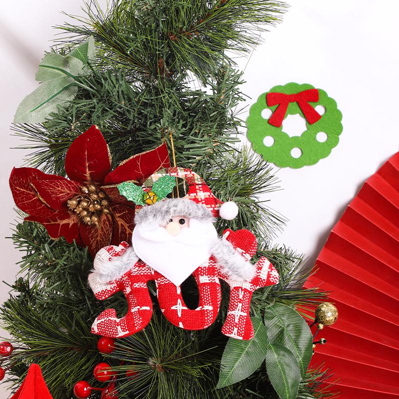 Christmas Fabric Doll Ornaments Collection - Small Hanging Tree Decorations & Gifts