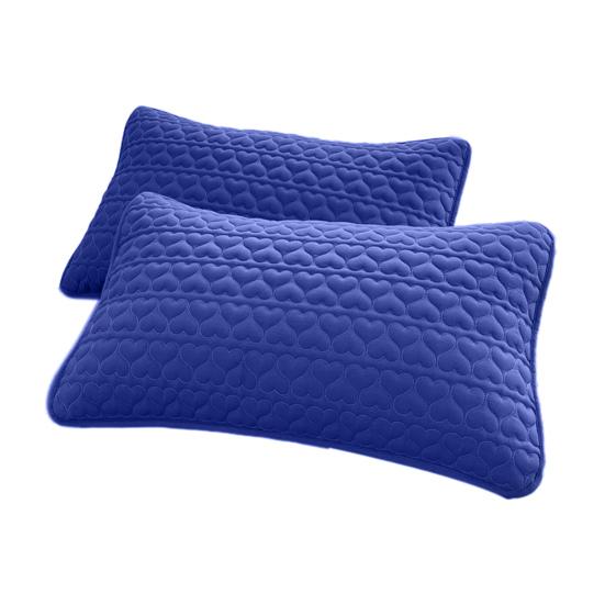 Polstrovaný povlak na polštář Prošívaný Vodotěsný Chránič polštáře Vzor srdce Obálkový povlak na polštář Ochrana proti prachu a potu pro Domov Školu Kolej