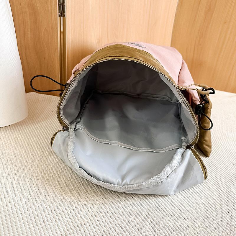 School Bag Outdoor Hiking Mountaineering Backpack Versatile Casual and Lightweight Backpack Ultra-light Simple Travel Bag Lightweight Leisure Bag