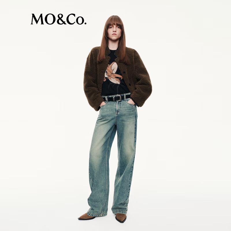 

MO&Co. Stand Collar Short Jacket