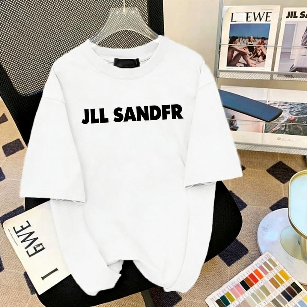 2026 Summer New Printed Cotton Short Sleeve Tshirt Loose Round Neck Breathable Casual Fashion Hip Hop Street Mens Clothing