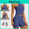 Camiseta sin costuras para gimnasio para mujer con tejido transpirable, perfecta para yoga y running