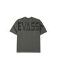 Leubase Old School Overfit Tee – Khaki (Black Logo)
