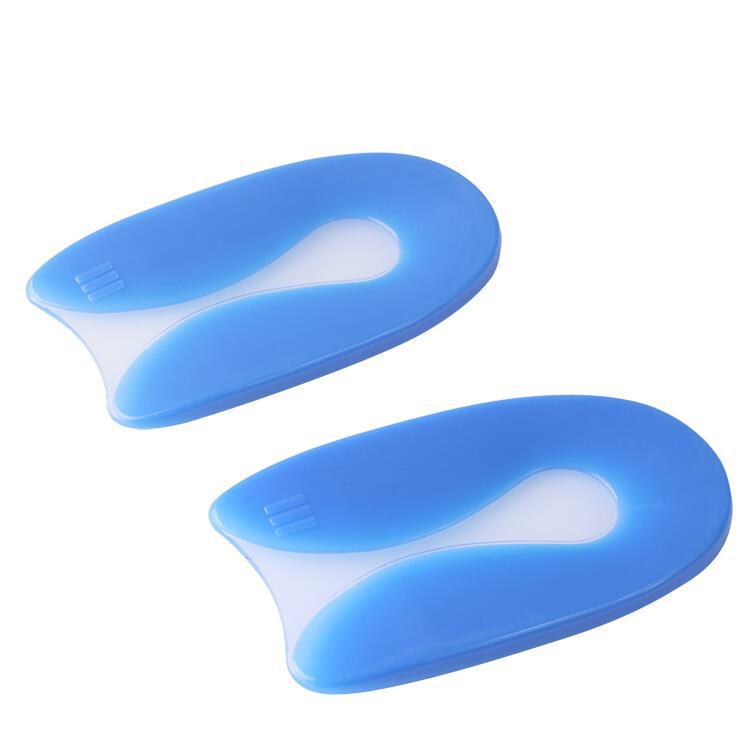 Silicone U-shaped Heel Pad for Pain Relief and Shock Absorption