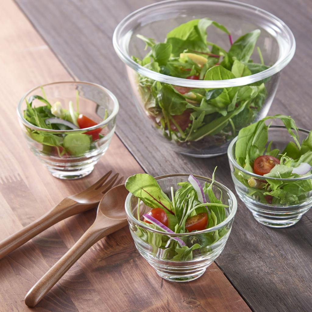 HARIO Heat-Resistant Glass Cups (Set of 5), MicrowaveOvenDishwasher Safe, 170ml, Made in Japan, HU-3012