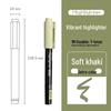 Monami 601 Korean Fluorescent Marker Pens, 12 Colors, Large Capacity, Creative Design (06021)