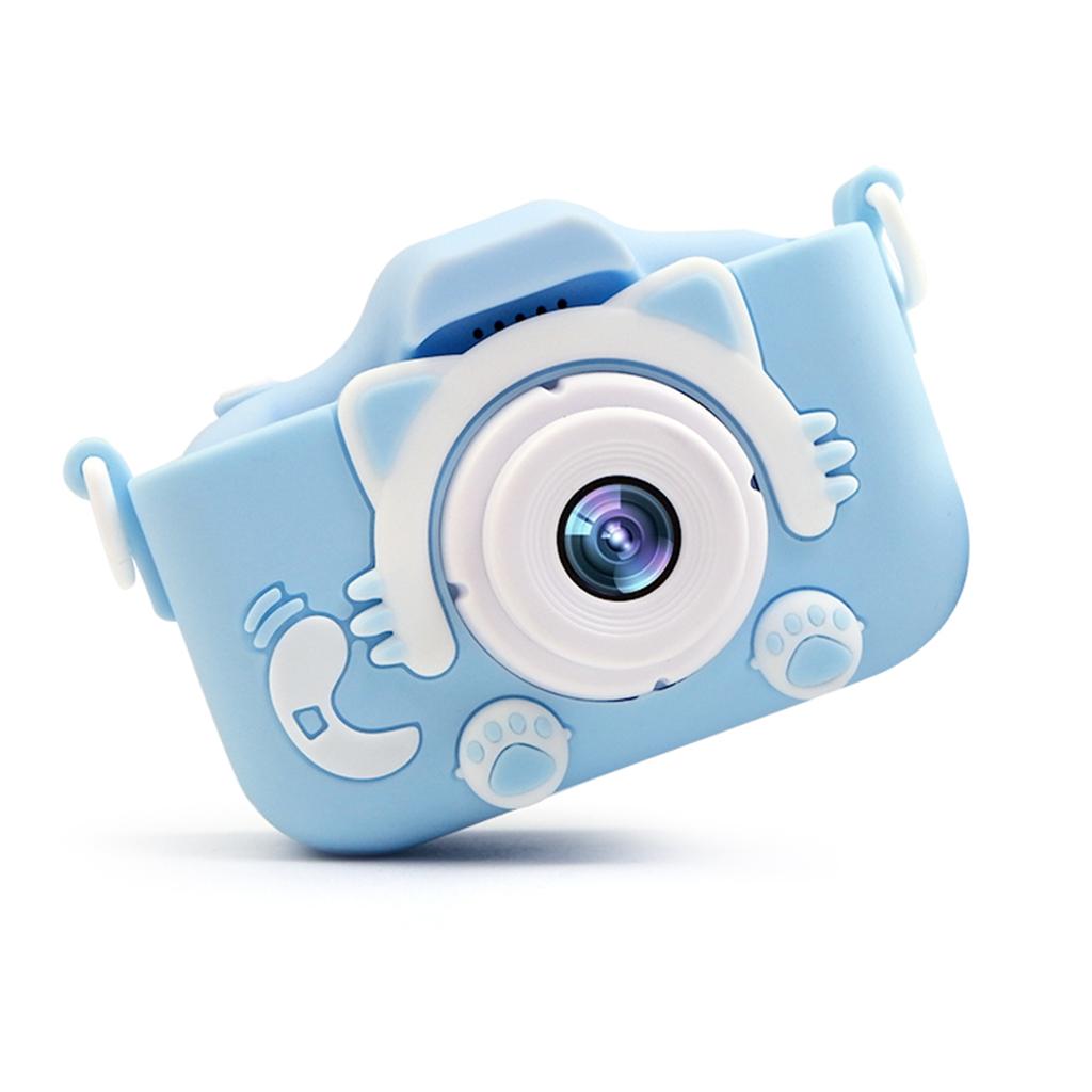 Kinder-Digitalkamera, 20 MP, 1080p, HD-Videokamera, Camcorder, niedliche Selfie-Kamera mit 32 GB Karte, für Mädchen und Jungen im Alter von 3–10 Jahren