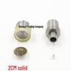 Manual Denim Button Press Tool with I-shaped Buckle Mold and Hollow Head