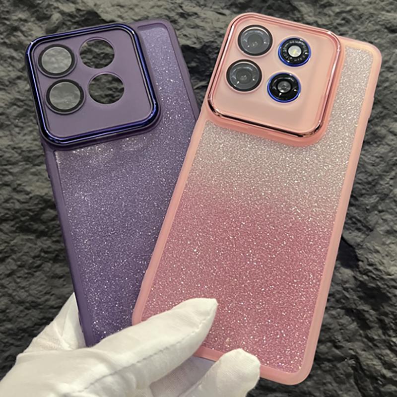 Luxury Glitter Bling TPU Phone Case For Motorola Signature Moto Edge 70 Ultra 60 S Pro 50 Ultra Neo G77 G67 G86 G56 G66J/Y Cover