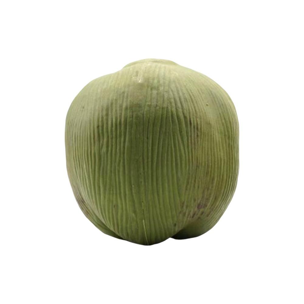Green Artificial Coconut Plastic Fruit Ornament Fake Coconut Fruit Weddings