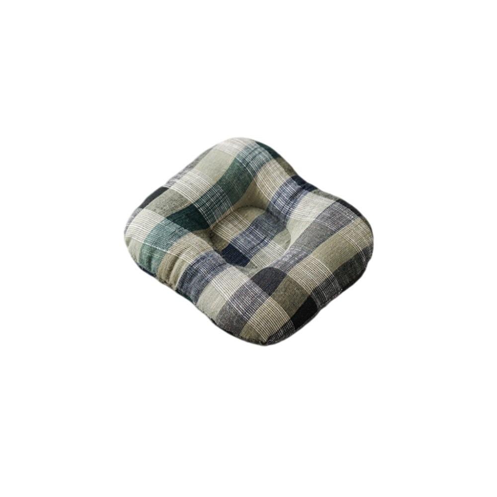 

Tabletop Protection Plaid Square Coaster Soft Teapot Mat Durable Drink Cup Mat Tea Ceremony Style 4