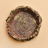 Resin Reptile Food Water Dish Lizard Gecko Turtle Frog Spider Snake Terrarium Decorative Tree Stump Feeder