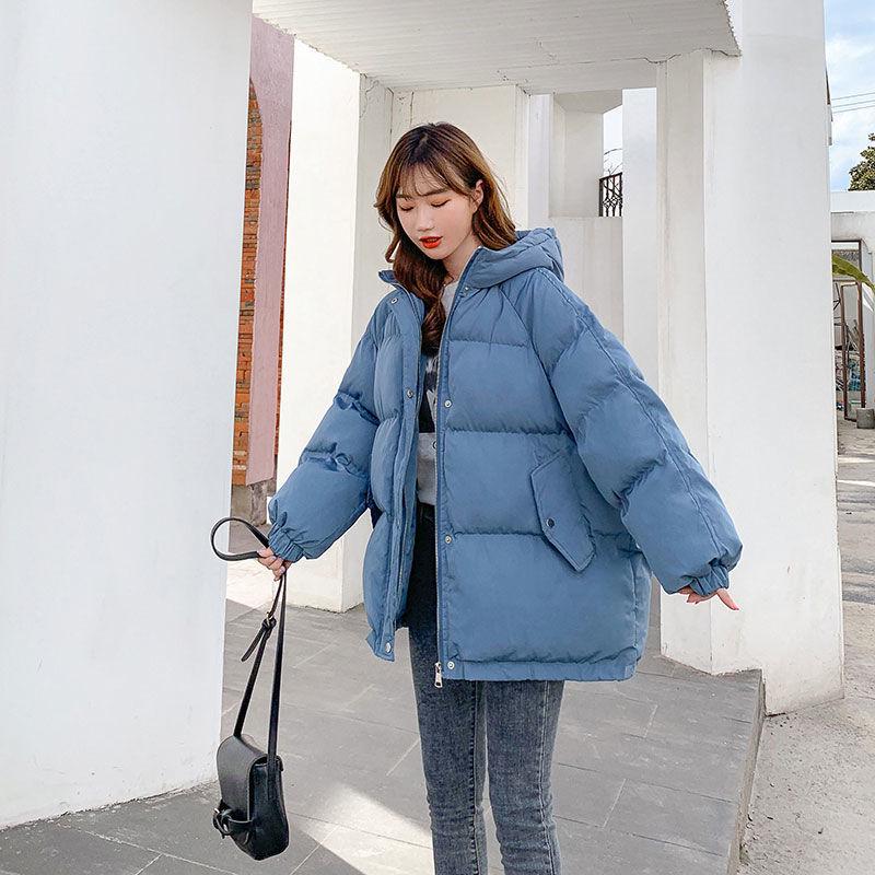 Wintermode-Trend der Daunen-Baumwolljacke, kurze Damen-Kurzjacke im koreanischen Stil, lockere, warme und bequeme Brotjacke