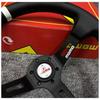 MOMO Car Steering Wheel 13 Inch (330mm) Renovated Competition Steering Wheel White 9AT0087