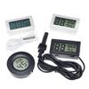 Mini LCD digital thermometer used for freezer temperature - 50-110℃ refrigerator thermometer indoor and outdoor waterproof probe