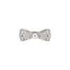 Exquisite Zirconia Bow Ear Cuff: Non-Piercing, Luxurious & Versatile Earrings for Women.