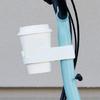 Light Weight Bike Cup Rack Folding Bicycles Cup Holder Quick Clip On Design for Mountain Biking Cycling Drink Holder