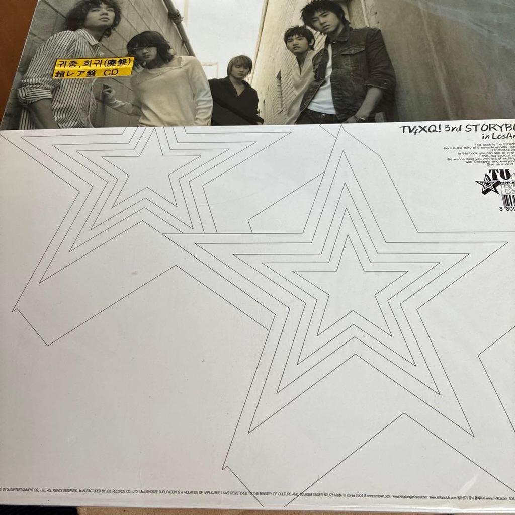 [USED] TVXQ 3rd STORY BOOK
