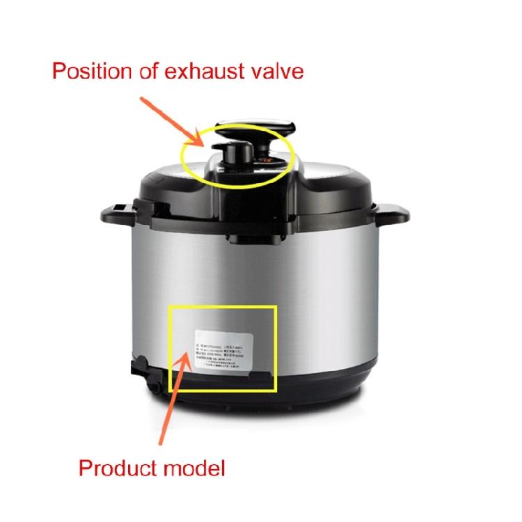 Steam Release Valves Pressure Valves Steam Release Handle For MY-12LS405A Electric Pressure Cooker Steam Release Valves