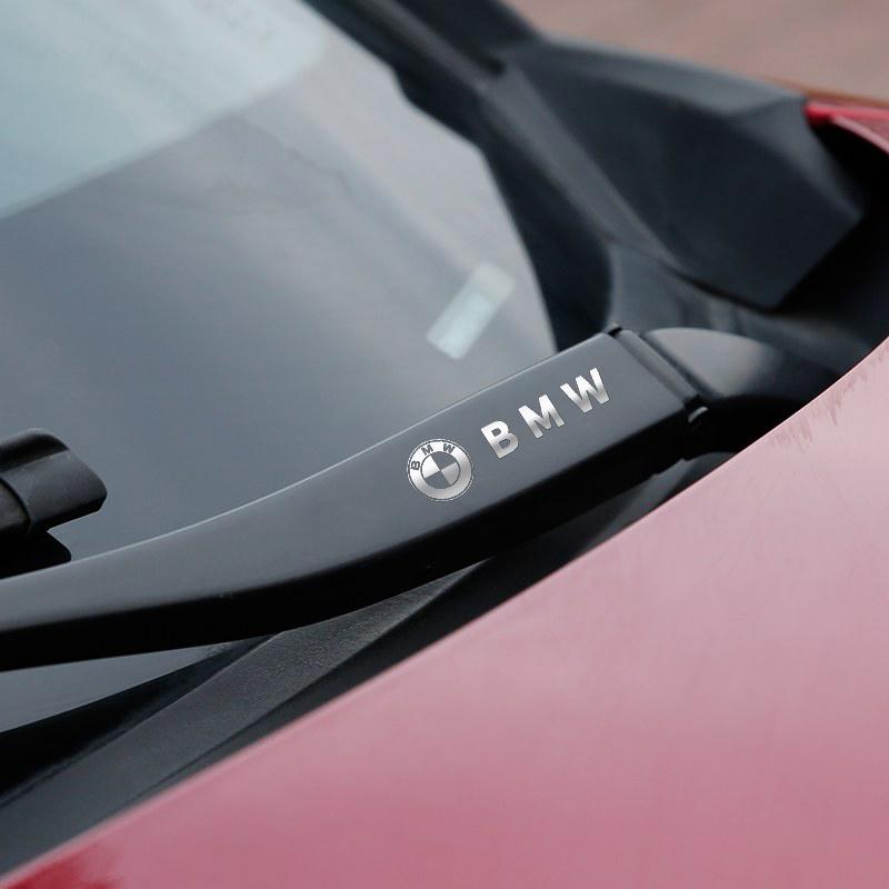 Emblema Metálico para Coche Pegatinas Limpiaparabrisas Decoración Reflectante Pegatinas Para BMW E36 E64 E85 E60 F10 F30 F36 F32 F82 F83 F07 G01 G20 G21 X6 X5 X3