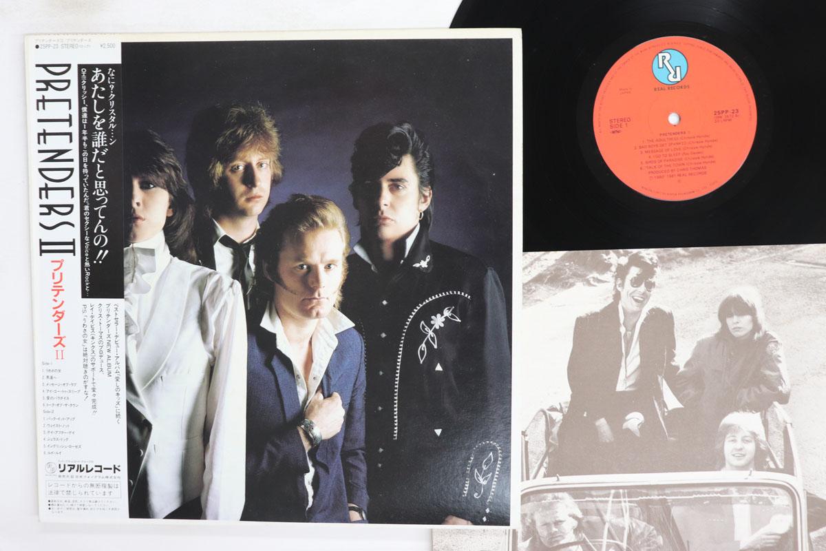 LP Record PRETENDERS Pretenders II 25PP23 REAL 1981 Japan Obi Rock Used