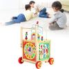 Baby Wooden Cube Walker Developmental Montessori Learning Educational Gifts