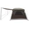 Family Tent Brown & Grey 420 x 305 x 200 cm Polyester and Steel