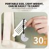 Stainless Steel Portable Door Lock Anti-theft Lock Heavy Duty Security for Home,Hotel,Apartment,College Dorm & Travel