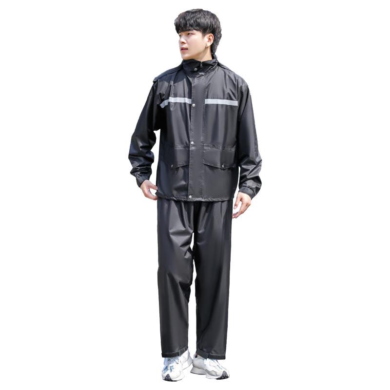 Reflective Heavy-Duty Rain Suit