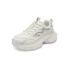 White Dad Shoes New Autumn College Style Mesh Platform Casual Sneakers