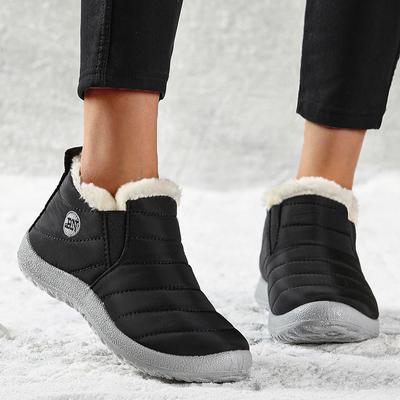 Kobieta Buty Śnieg Nowe Buty Damskie Wsuwane Buty Damskie Duży Rozmiar Unisex Wodoodporne Botki Futro Botas Mujer Buty Kobieta