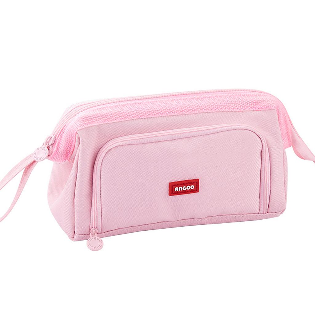Große Kapazität Minimalistisches Federmäppchen Handheld tragbar mehrschichtig Student Schreibwaren Aufbewahrungsorganizer Schulbedarf Federtasche