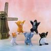 Adorable Pvc Cartoon Animal Figurines Featuring Elephant Gorilla Lion Penguin For Collectors