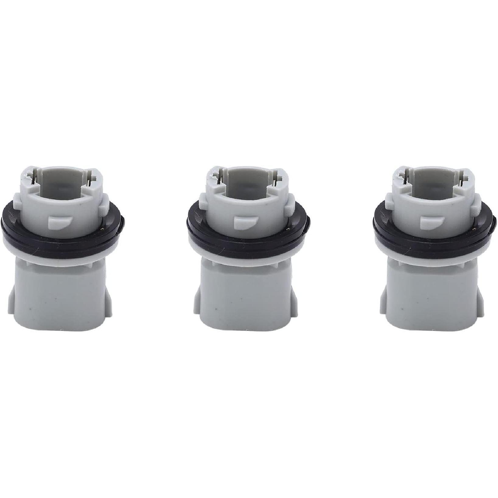 

3 Pcs Front Turn Signal Light Lamp Plug 9007560001 Side Marker Bulb Socket for AVALON HATCHBACK ES300 ES330 LS400 RX300 RX350 RX450h ABS Plastic High