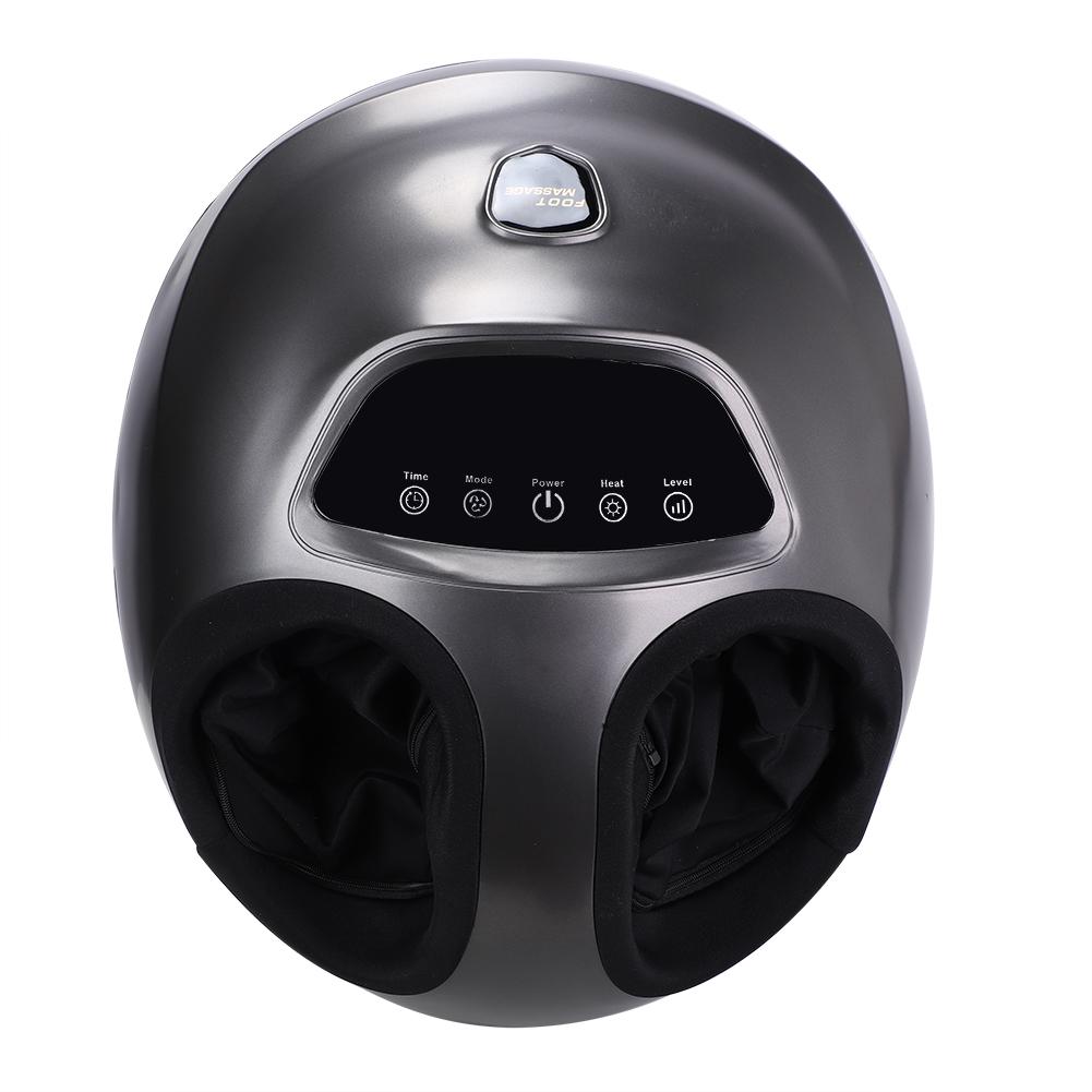 

Электрический массажер для ног, Глубокий разминающий массажер для ног шиацу с подогревом и роликовыми колесиками