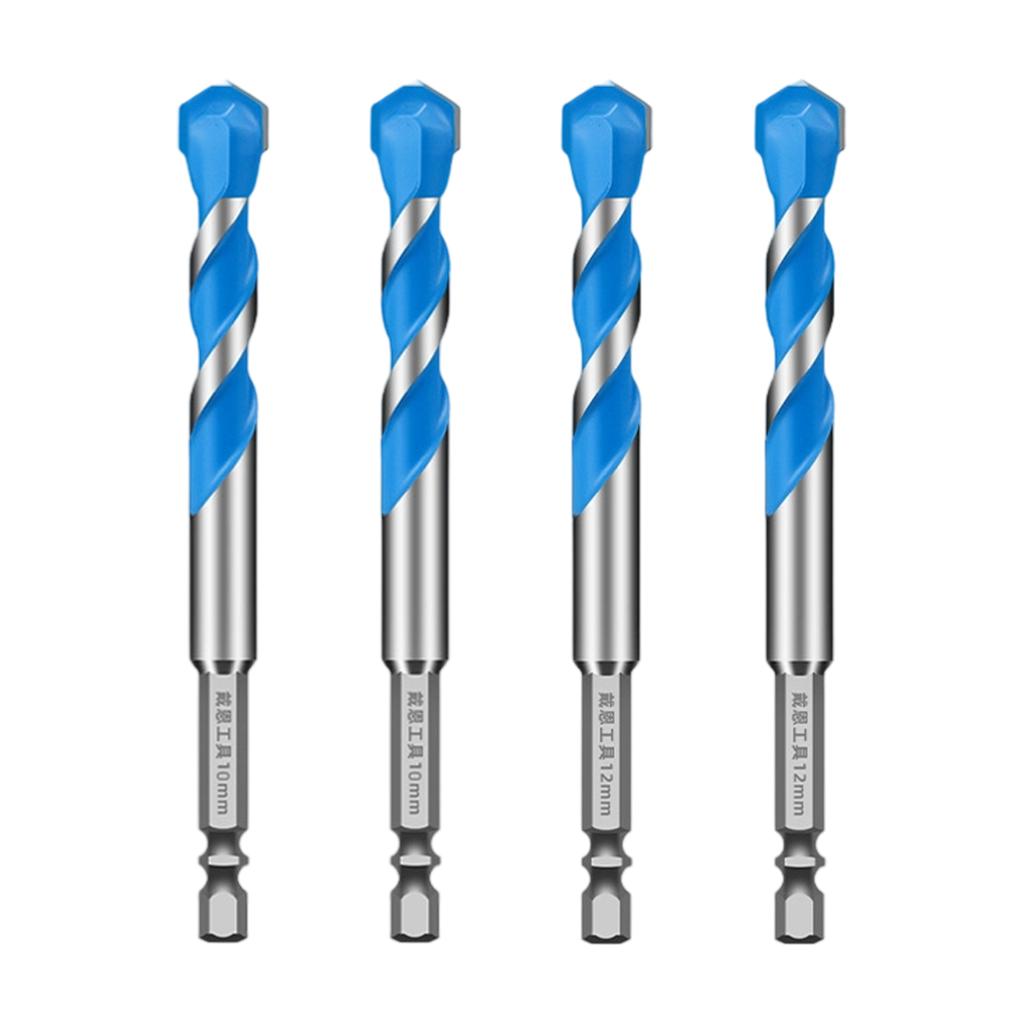 High Hardness Eccentric Drill Precisions Drilling 5/6/8/10/12mm Glass Tile Ceramic Punching Rock Triangles Drill Bit