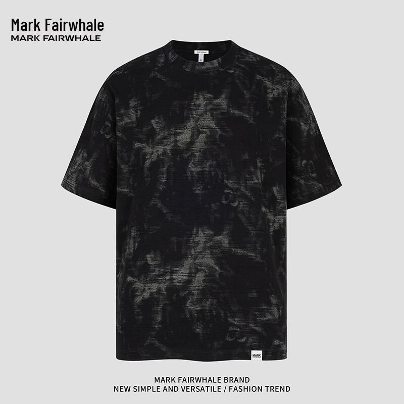 

Мужская футболка с коротким рукавом Mark Fairwhale, выцветшая, с эффектом тай-дай S