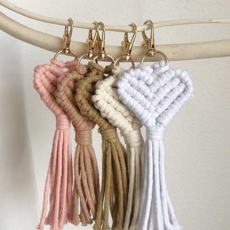 Creative Pendants Hanbok Accessories Key Accessories Handmade Weaving Keychain Small Gift